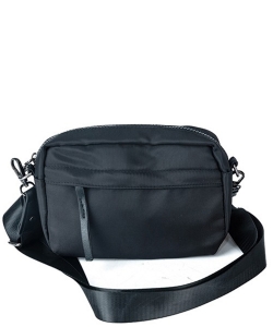Utility Style Crossbody Bag BA320097 BLACK